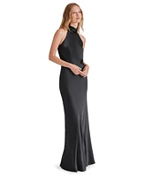 Steve Madden Women's Lara Satin Maxi Dress