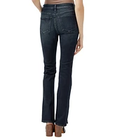 Silver Jeans Co. Women's Avery High Rise Curvy Fit Slim Bootcut
