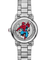 Fossil Unisex Marvel x Limited Edition Automatic Silver Stainless Steel Watch, 43mm