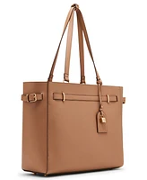 Anne Klein Belted Large Shoulder Tote Bag