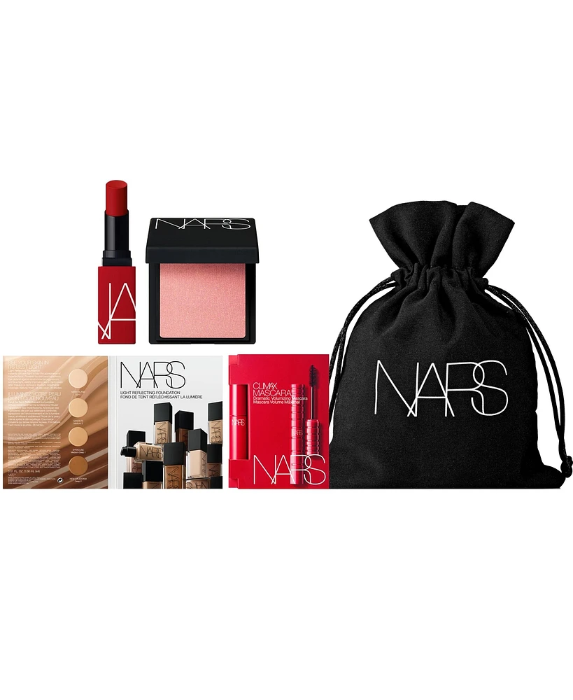 Free 4-Pc. Gift with any $100 Nars purchase