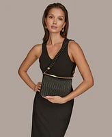 Donna Karan Jericho Flap Shoulder with Sculpted Hardware