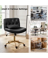 Hulala Home Cyril Modern Office Chair with Sgs International Certified Stainless Steel Gas Spring