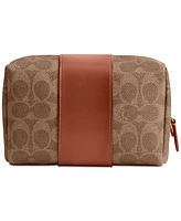 Coach Coated Canvas Signature Essential Cosmetic Pouch