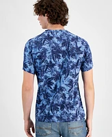 Sun + Stone Men's Foliage Stamp T-Shirt, Exclusively at Macy's