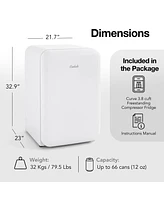 Cooluli Curve 3.8 cuft Freestanding Compressor Fridge