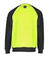 RefrigiWear Big & Tall Two-Tone Hi Vis Crewneck Sweatshirt