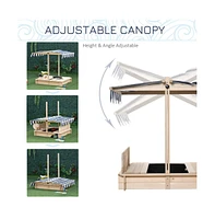 Kids Sandbox for Creative Outdoor Play – Sturdy Design, Spacious Area, and Easy to Clean