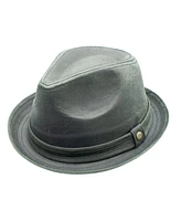 Peter Grimm Rocky Polyester Cotton Fedora Hat