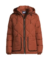 Lands' End Women's FeatherFree Insulated Diamond Quilted Jacket