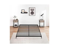 gaomon Bed Frame Heavy Duty Metal Mattress Foundation Platform Sturdy Steel Slat No Box Spring Needed, Easy Assembly