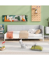 Slickblue Twin Size Wood Daybed/Sofa Bed for Versatile Living