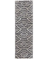 Feizy Mynka 39IBF 2'6"x8' Runner Area Rug