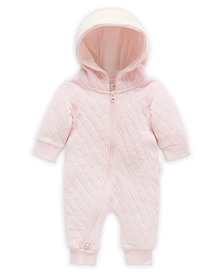 Purebaby Baby Girls Quilted Coverall