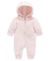 Purebaby Baby Girls Quilted Coverall