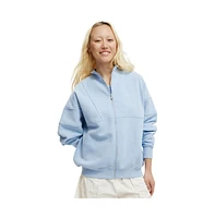 Cotton On Women's Plush Rib Zip Through Longsleeve