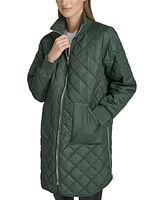 Andrew Marc Sport Women's Quilted Longline Jacket