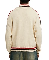 Cotton On Men's Knitted Bomber Jacket