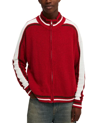 Cotton On Men's Knitted Bomber Jacket