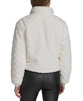 Andrew Marc Sport Women's Quilted Faux-Fur Jacket