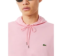 Lacoste Hoodie Jersey Long Sleeve Tee Shirt with Kangaroo Pocket