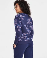 Puma Women's Essentials Floral Vibes Crewneck Sweatshirt