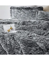 Coma Inducer Are You Kidding Oversized Twin Comforter Set - Peppered Black