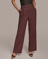 Donna Karan New York Women's Pleated Wide-Leg Pants