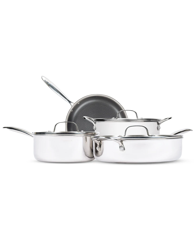 Diamond Tri-Ply Stainless Steel 7-Pc. Cookware Set