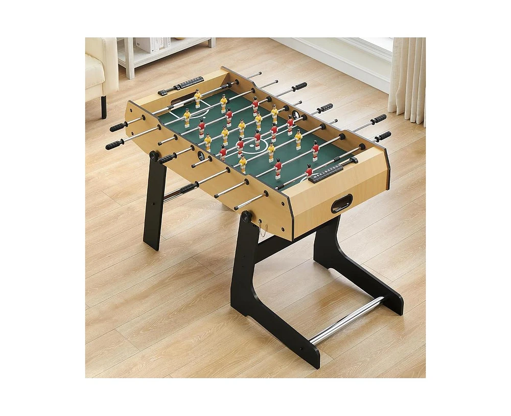 gaomon 48 Inch Foosball Table, Soccer Table Game for Kids and Adults, Arcade Table Soccer for Home, Indoor Game Room Sport, Easy Assembly