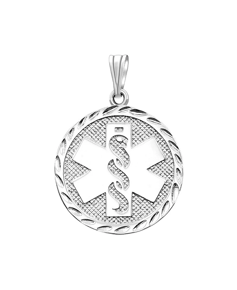 Drs, Inc. Sterling Silver Medical Pendant