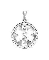 Drs, Inc. Sterling Silver Medical Pendant