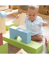 Kaplan Early Learning Jumbo Foam Colored Blocks - 36 Pieces