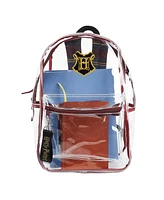 Harry Potter Hogwarts Clear Pvc 16” Backpack