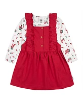 Gerber Toddler Girls Jumper and Top Set