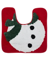 Vcny Home Snowman Holiday 2-Pc. Bath Rug Set