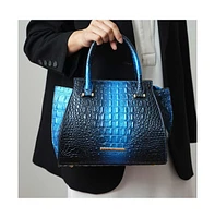 Mkf Collection Bently Croc-Embossed Tote & Wallet Set by Mia K.