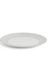 Wedgwood Gio Platinum Oval Serving Platter, 13"