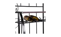 Slickblue 5-Tier Metal Kitchen Rack Metal Kitchen Bakers Decoration for Kitchen