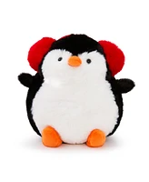 Geoffrey's Toy Box 6" Winter Penguin with Earmuffs Plush Toy, Created for Macy's