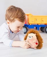 Geoffrey's Toy Box 6" Winter Hedgehog with Mitts Plush Toy