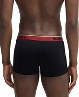 Hugo Boss Men's Power Trunks, 3-pack