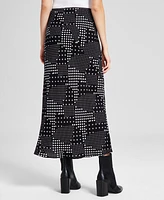 And Now This Women's Printed Maxi Slip Skirt, Exclusively at Macy's