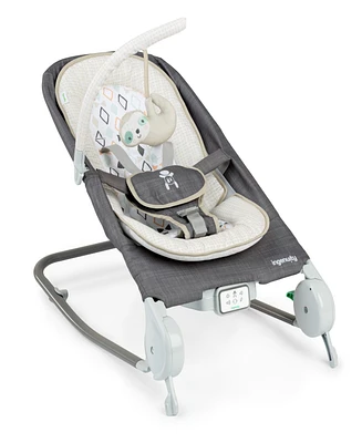 Ingenuity Baby Happy Belly Rock-to-Happy Rock-to-Bounce Massage Seat