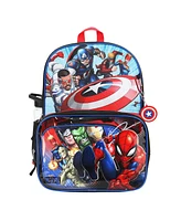 Marvel Multiverse 5-Piece Backpack & Lunchbox Set With Water Bottle