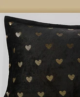 Mi Zone Rosalie Metallic Heart -Pc. Comforter Set