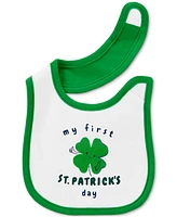 Carter's Baby First St. Patrick's Day Printed Cotton Bib