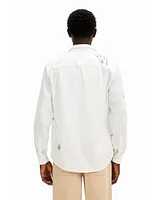 Desigual Men's Embroidered details shirt