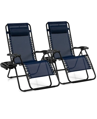 Inolait Outdoor Folding Zero Gravity Reclining Lounge Chair
