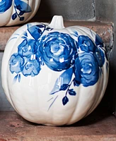 Vietri Camellia Tall Figural Pumpkin